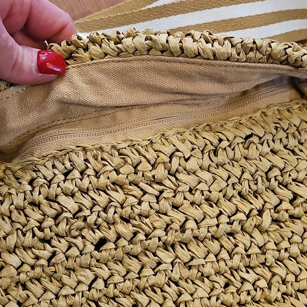 Lu & Elle Across The Waves Sling Bag in Tan•NWT! - Picture 11 of 12